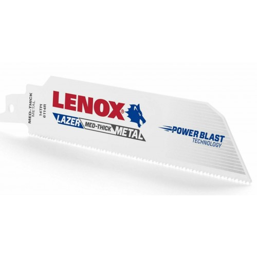 LENOX LAZER 201746118R pilový list na řezání tvrdých kovů 6118R 150 mm 18TPI 5ks