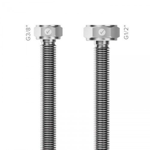 MERABELL Toaletní hadice Aqua Classic G3/8"-G1/2",50cm M0070