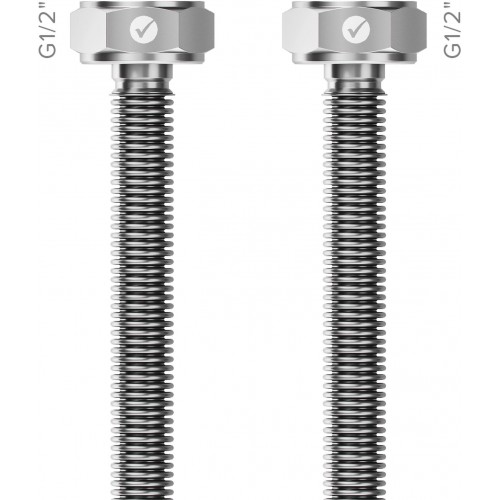 MERABELL Toaletní hadice Aqua Classic G1/2"-G1/2",50cm M0073