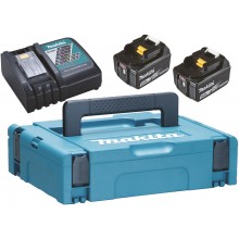 MAKITA 197624-2 Sada Li-ion LXT 18V 2ksBL1850B+1ks nabíječka DC18RC+Makpac