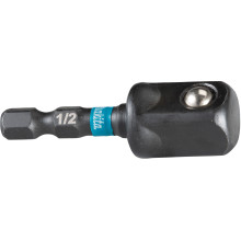 MAKITA B-66874 Torzní adaptér 1/4" IMPACT BLACK, čtyřhran 1/2", 50mm