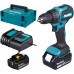 MAKITA DDF490SFJ Aku bezuhlíkový šroubovák Li-ion LXT 18V (2x 3,0Ah) Makpac