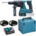 MAKITA DHR243RTJ Aku kombinované kladivo Li-ion LXT 18V/2x 5,0Ah, Makpac