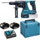 MAKITA DHR243RTJ Aku kombinované kladivo Li-ion SDS-Plus LXT (18V/2x5,0Ah) Makpac
