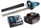 MAKITA DUH523RF Aku nůžky plotostřih 520 mm Li-ion LXT 1x3.0Ah 18V akumulátor + nabíječka