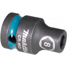 Makita E-16047 klíč nástrčný 1/2", čtyřhran, IMPACT BLACK, 8mm