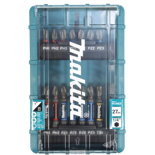 MAKITA E-26820 Sada bitů 1/4" Impact Premier, 27 ks v plastovém obalu MAKITA E-26820 Sada bitů 1/4" Impact Premier, 27 ks v plastovém obalu