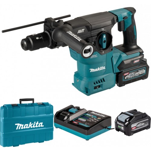 MAKITA HR009GU202 Aku kladivo s výměnným sklíčidlem a AWS Li-ion XGT (2x4,0Ah/40V),kufr MAKITA HR009GU202 Aku kladivo s výměnným sklíčidlem a AWS Li-ion XGT (2x4,0Ah/40V),kufr