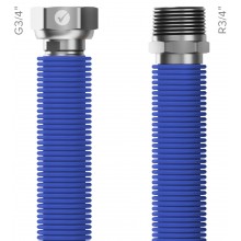 MERABELL Aqua Flexi Hadice R3/4"-G3/4" 30-60cm - 1ks modrá M0041