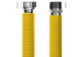 MERABELL Gas Flexi Hadice R3/4"-G3/4" 30-60cm - 1ks žlutá M0043