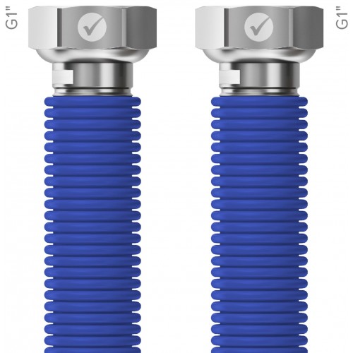 MERABELL Aqua Flexi Hadice G1"-G1" 75-150cm - 1ks modrá M0064