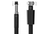 MERABELL Aqua Profi BLACK,hadice 35cm pro vodovodní baterie, G3/8"–M10x1 dlouhý závit M0081