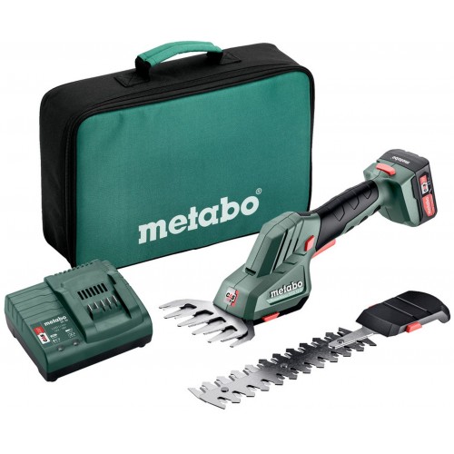 Metabo POWERMAXX SGS 12 Q Aku nůžky na trávu a keře (12V/1x2,0Ah) 601608500