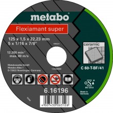 Metabo Flexiamant super 125x1,5x22,23 keramika,TF41 616196000