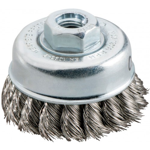 Metabo Hrncový kartáč 65x0,35 mm/ M 14, nerezová ocel, zkroucený 623801000