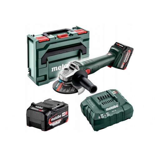 Metabo W 18 7-125 Aku úhlová bruska (18V/2x4,0Ah/125mm) +MetaBOX 602371510