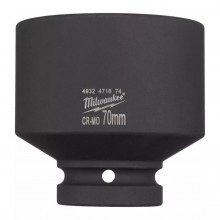 Milwaukee Shockwave Průmyslové hlavice 70 mm (1˝ čtyřhran) 4932471674