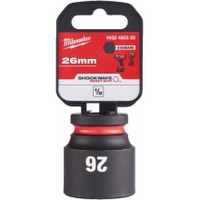 Milwaukee Průmyslová hlavice STD 26 mm (1/2") 4932480320