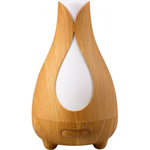 NATURE 7 aroma difuzér TULIP, osvěžovač a zvlhčovač vzduchu, imitace světlého dřeva 569613
