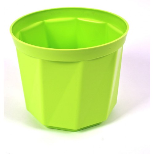 PLASTKON Dekorativní květináč Rosa 30 cm hráškově zelená PLASTKON Dekorativní květináč Rosa 30 cm hráškově zelená