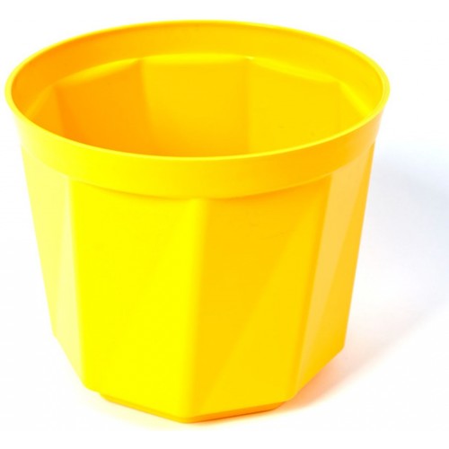 PLASTKON Dekorativní květináč Rosa 30 cm žlutá PLASTKON Dekorativní květináč Rosa 30 cm žlutá