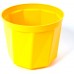 PLASTKON Dekorativní květináč Rosa 30 cm žlutá