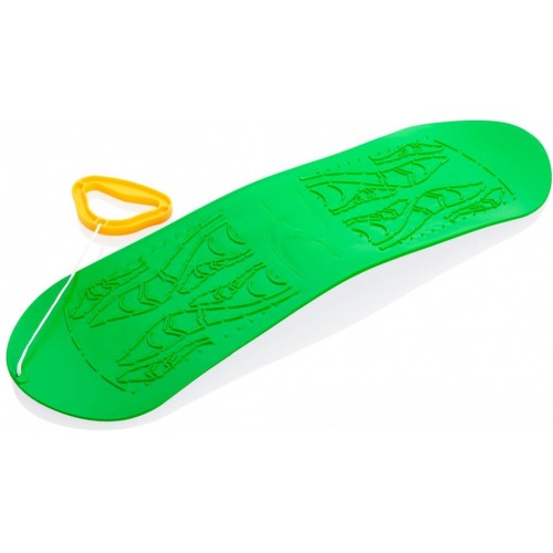 PLASTKON Snowboard Skyboard zelená