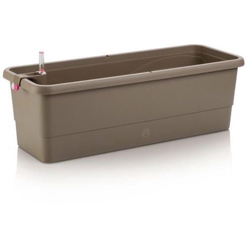 PLASTKON Samozavlažovací truhlík Smart Systém Gardenie 80 cm taupe