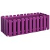PLASTKON Truhlík FENCY 50 cm fuchsie