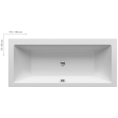 Výprodej RAVAK FORMY Vana 01 170 x 75 cm, snowwhite C691000000 Výprodej RAVAK FORMY Vana 01 170 x 75 cm, snowwhite C691000000