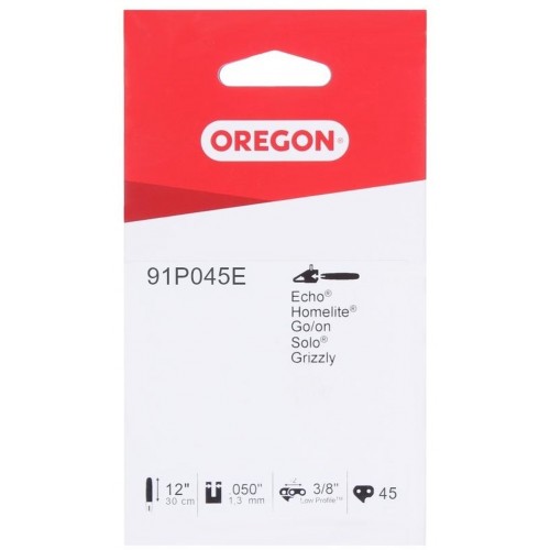 Riwall PRO Pilový řetěz Oregon 3/8" 1,3 mm - 45 článků ( lišta 12" ) 91P 45E
