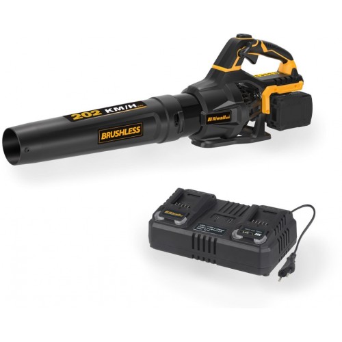 Riwall PRO RABL 3220i SET aku foukač 40 V + 2x 4 Ah baterie + nabíječka AB42E2601022B