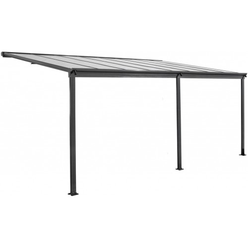 Riwall PRO RMPP 16 x 10 Anthracite - hliníková pergola ( 5 x 3 m ),BW8-V2