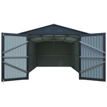 Riwall PRO RMCG 20x10 Anthracite - garáž 6 x 3 m se sedlovou střechou antracit CG-K2010