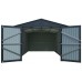 Riwall PRO RMCG 20x10 Anthracite - garáž 6 x 3 m se sedlovou střechou antracit CG-K2010