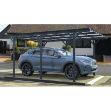 Riwall PRO RMCP 16 x 10 Anthracite - přístřešek pro auto ( 5 x 3 m ) CH500-GT