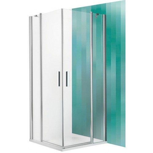 ROLTECHNIK Sprchové dveře jednokřídlé TDO1/800 stříbro/transparent 724-8000000-01-02