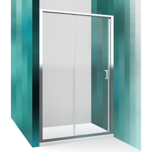 ROLTECHNIK Sprchové dveře posuvné pro instalaci do niky LLD2/1200 brillant/transparent 556-1200000-00-02