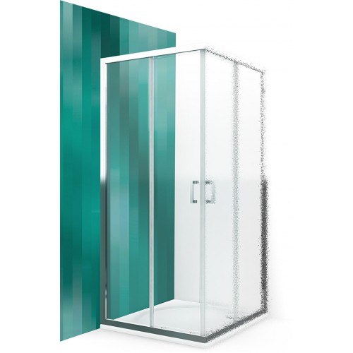 ROLTECHNIK Obdelníkový sprchový kout s dvoudílnými posuvnými dveřmi LLS2/1200x900 brillant/intimglass 554-1209000-00-21