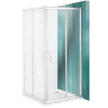 ROLTECHNIK Sprchové dveře posuvné PXS2P/1000 brillant/transparent 529-1000000-00-02