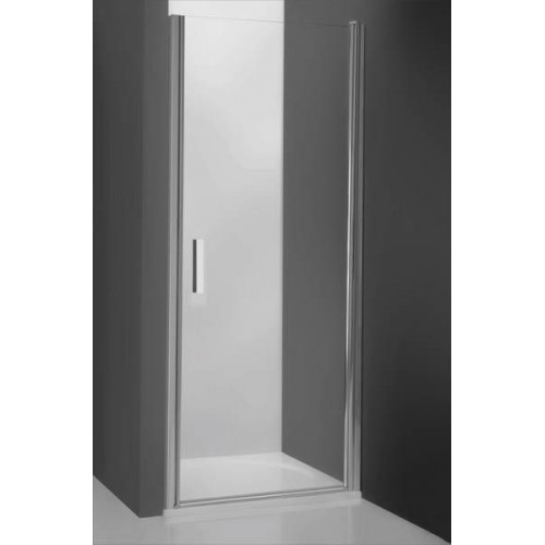 ROLTECHNIK Sprchové dveře jednokřídlé do niky TCN1/1000 stříbro/transparent 728-1000000-01-02