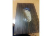 VÝPRODEJ KOLO Chameleon ovládací tlačítko pro instalační modul, wenge Pangar ( Silk ) 94156-002, POŠKOZEN ROH