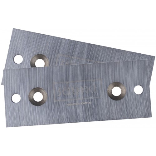 SCHEPPACH Oboustranné nože 100 x 40 x 4 mm (2 kusy) 40400140 SCHEPPACH Oboustranné nože 100 x 40 x 4 mm (2 kusy) 40400140
