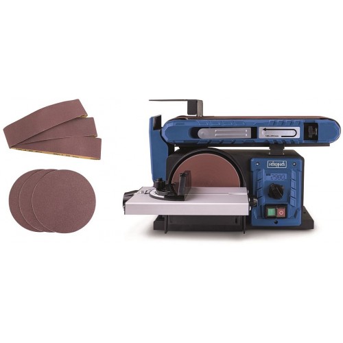 SCHEPPACH BTS 800 VARIO - multifunkční pásová a čelní bruska 5903313901