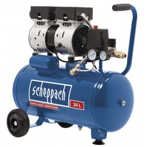 SCHEPPACH HC 24 Si - tichý bezolejový dvouválcový kompresor 8 bar se vzdušníkem 24 l 5906131901 SCHEPPACH HC 24 Si - tichý bezolejový dvouválcový kompresor 8 bar se vzdušníkem 24 l 5906131901