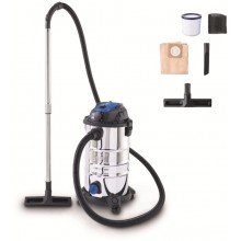 SCHEPPACH VC 30P-GL - průmyslový vysavač na suché/mokré vysávání 30 l s funkcí podtlakového čištění filtru 5907746934