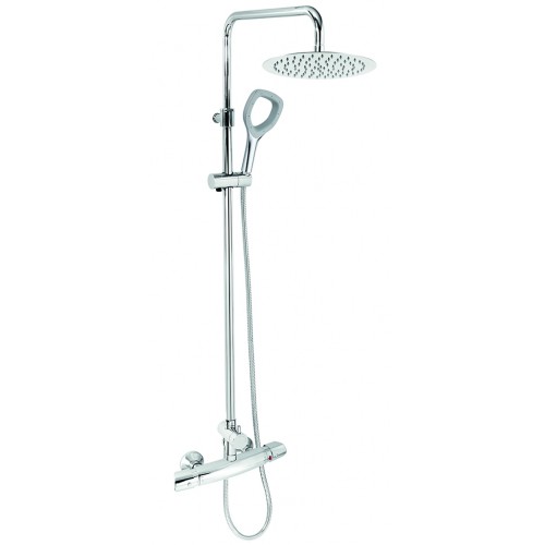 NOVASERVIS METALIA 57 ECO+ Sprchová soupr.+ sprch.termostat.baterie 57963 SETECO/TER,0