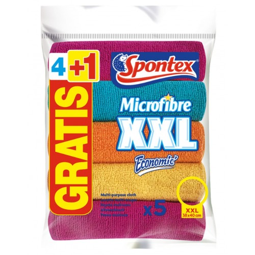 Spontex Mikroutěrka XXL 4+1