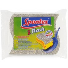Spontex Flash houbička na teflon 2 ks