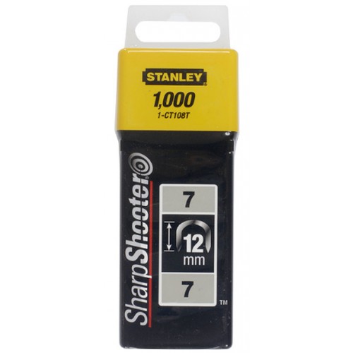 STANLEY 1-CT109T Spony kabelové 7CT100 - 14mm, 1000ks